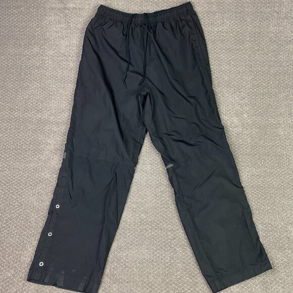 Nike Golf Pants Men's XL Black Rain Windproof Waterproof - Picture 1 of 16